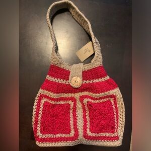 Handmade crochet purse